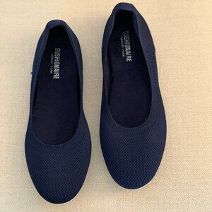 Cushionaire slip-on flats, Navy blue, Size 9.5 New without tags